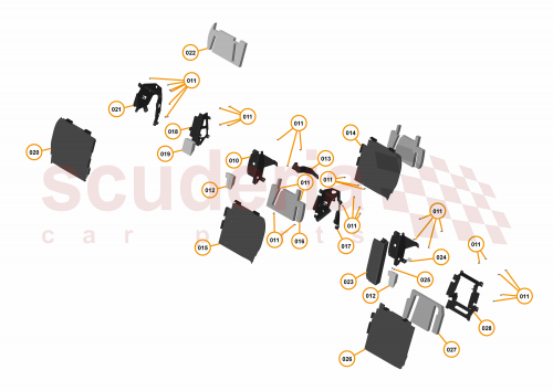 Part Diagram for McLaren 11N2646CP