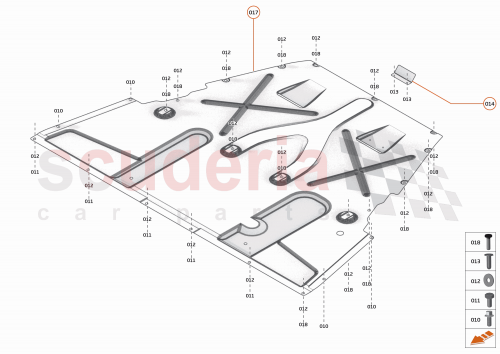 Part Diagram for McLaren 14NB222CP