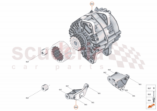 Part Diagram for McLaren 16AD267CP