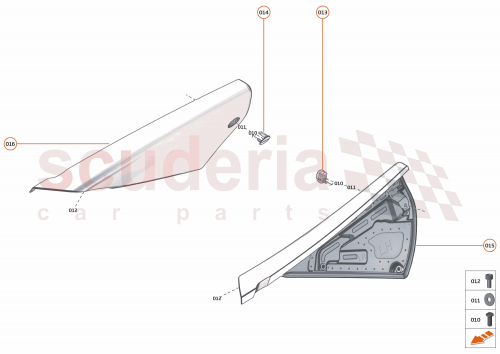 Part Diagram for McLaren 14AA835RP