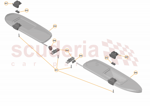 Part Diagram for McLaren 13N2283CP