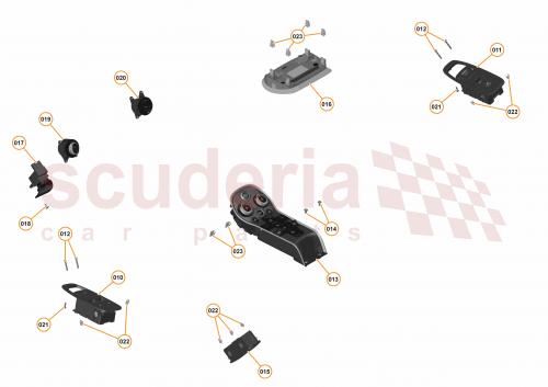 Part Diagram for McLaren 13MA003SP