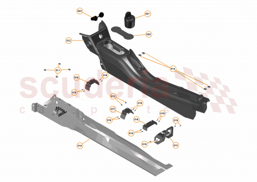 Part Diagram for McLaren 14HA038CP