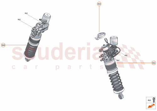 Part Diagram for McLaren 16AC821CP