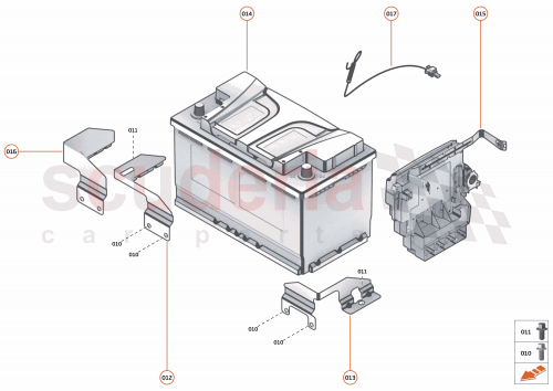 Part Diagram for McLaren 14AA345RP