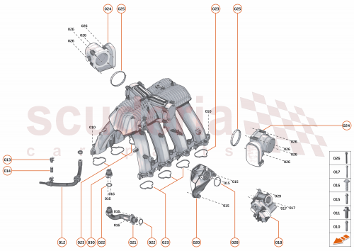 Part Diagram for McLaren 13FA043SP