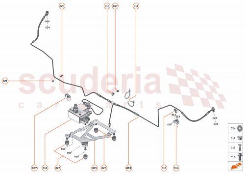 Part Diagram for McLaren 13B0737CP