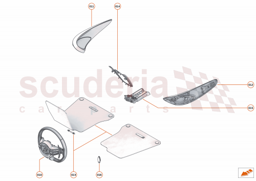 Part Diagram for McLaren 13N2018CP
