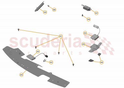 Part Diagram for McLaren 14MA139CP