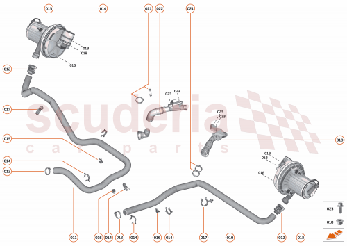 Part Diagram for McLaren 16DA036CP