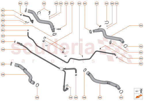 Part Diagram for McLaren 14AB510SP