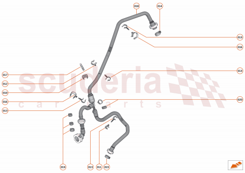 Part Diagram for McLaren 11F2784CP