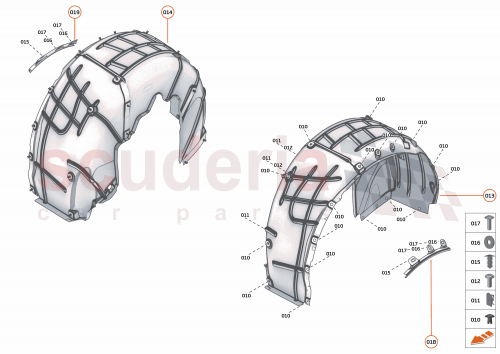 Part Diagram for McLaren 16AF289CP