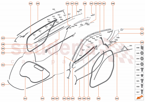 Part Diagram for McLaren 13A7026CP