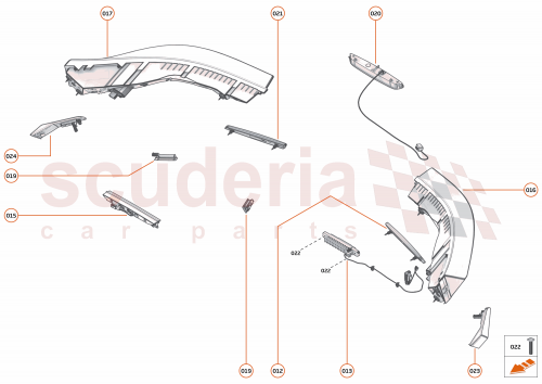 Part Diagram for McLaren 14AC769CP