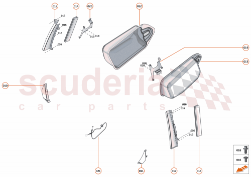 Part Diagram for McLaren 15AC144CP