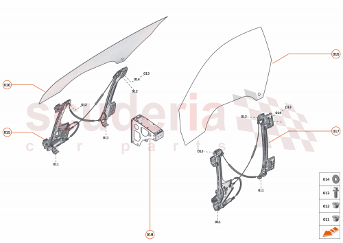Part Diagram for McLaren 13A9961SP