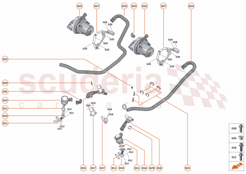 Part Diagram for McLaren 14FA073CP