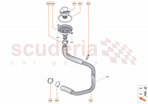 Part Diagram for McLaren 16AE322CP