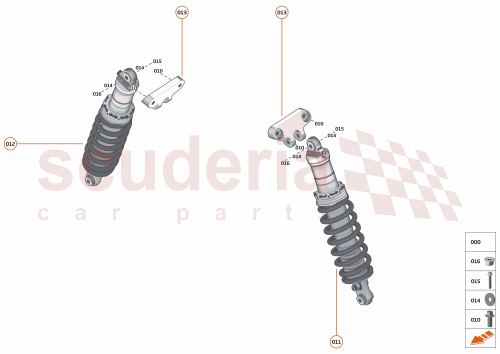 Part Diagram for McLaren 31BA073CP