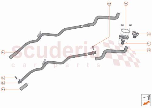 Part Diagram for McLaren 14AB176SP