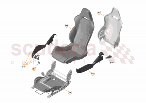 Part Diagram for McLaren 13NA069CP