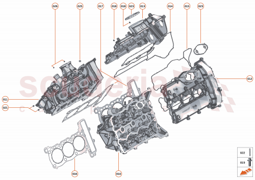 Part Diagram for McLaren 16FB615CP