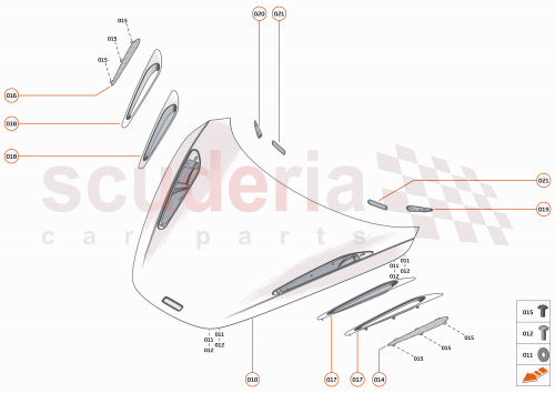 Part Diagram for McLaren 14AD629CP