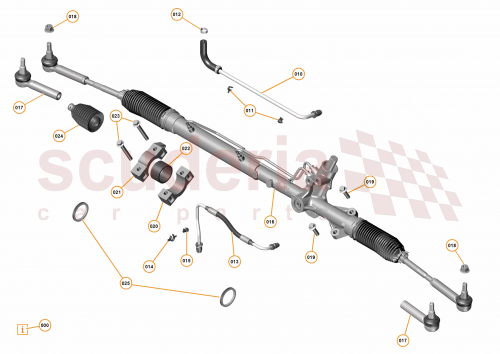 Part Diagram for McLaren 11F1917CP