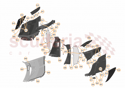 Part Diagram for McLaren 13AA650MP