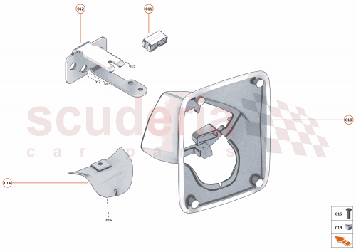 Part Diagram for McLaren 26NA561SP