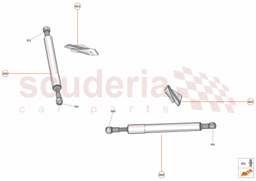 Part Diagram for McLaren 16HA234CP