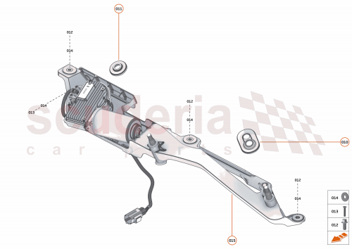 Part Diagram for McLaren 13AA018CP