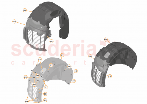 Part Diagram for McLaren 13A6091CP