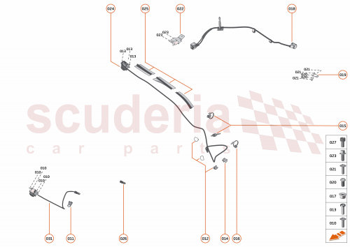 Part Diagram for McLaren 00RL010