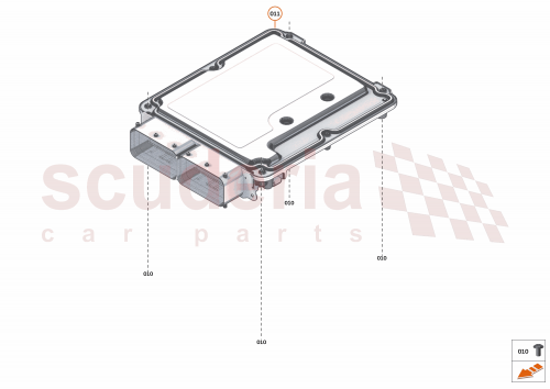 Part Diagram for McLaren 13M0981CP