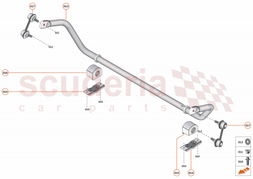 Part Diagram for McLaren 13BA183RP