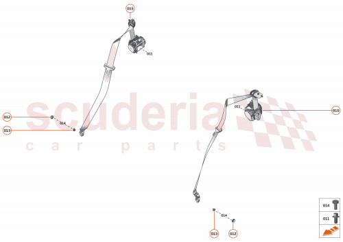 Part Diagram for McLaren 16EA228CP