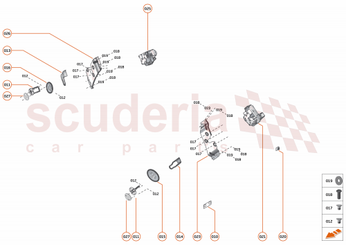 Part Diagram for McLaren 13AB045CP