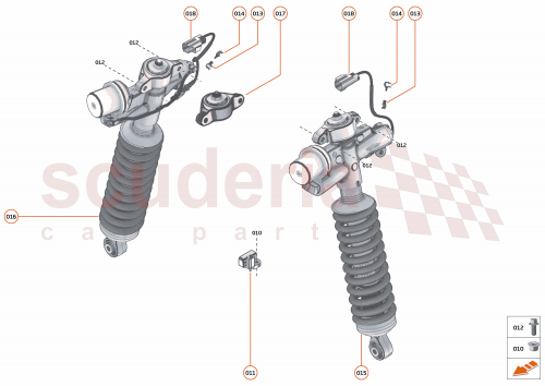 Part Diagram for McLaren 13BA447RP