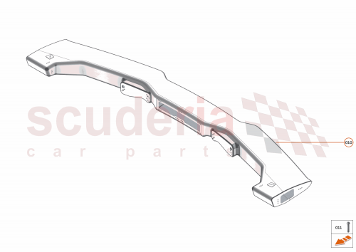 Part Diagram for McLaren 14NA243SP