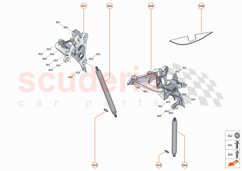 Part Diagram for McLaren 14AB682SP