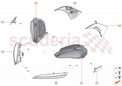 Part Diagram for McLaren 14AD083CP