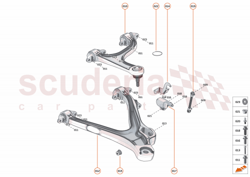 Part Diagram for McLaren 11A8423CP