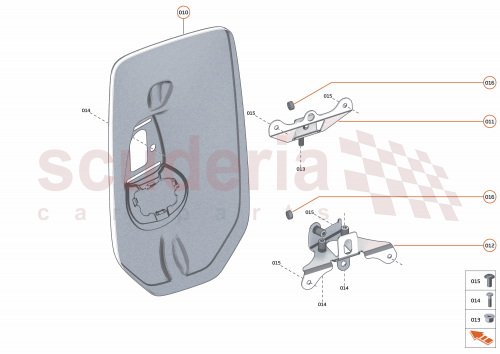 Part Diagram for McLaren 14B0714CP