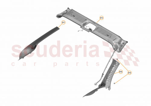 Part Diagram for McLaren 13NA028SP