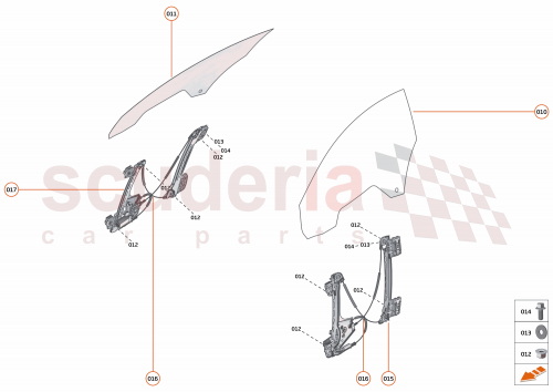 Part Diagram for McLaren 14AA377CP
