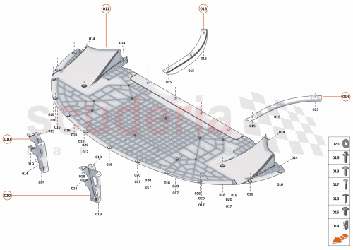 Part Diagram for McLaren 14A1805CP
