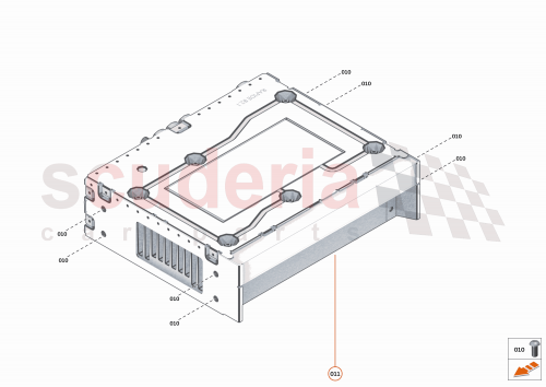 Part Diagram for McLaren 16FB520CP