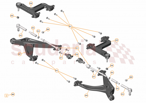 Part Diagram for McLaren 11B0388CP